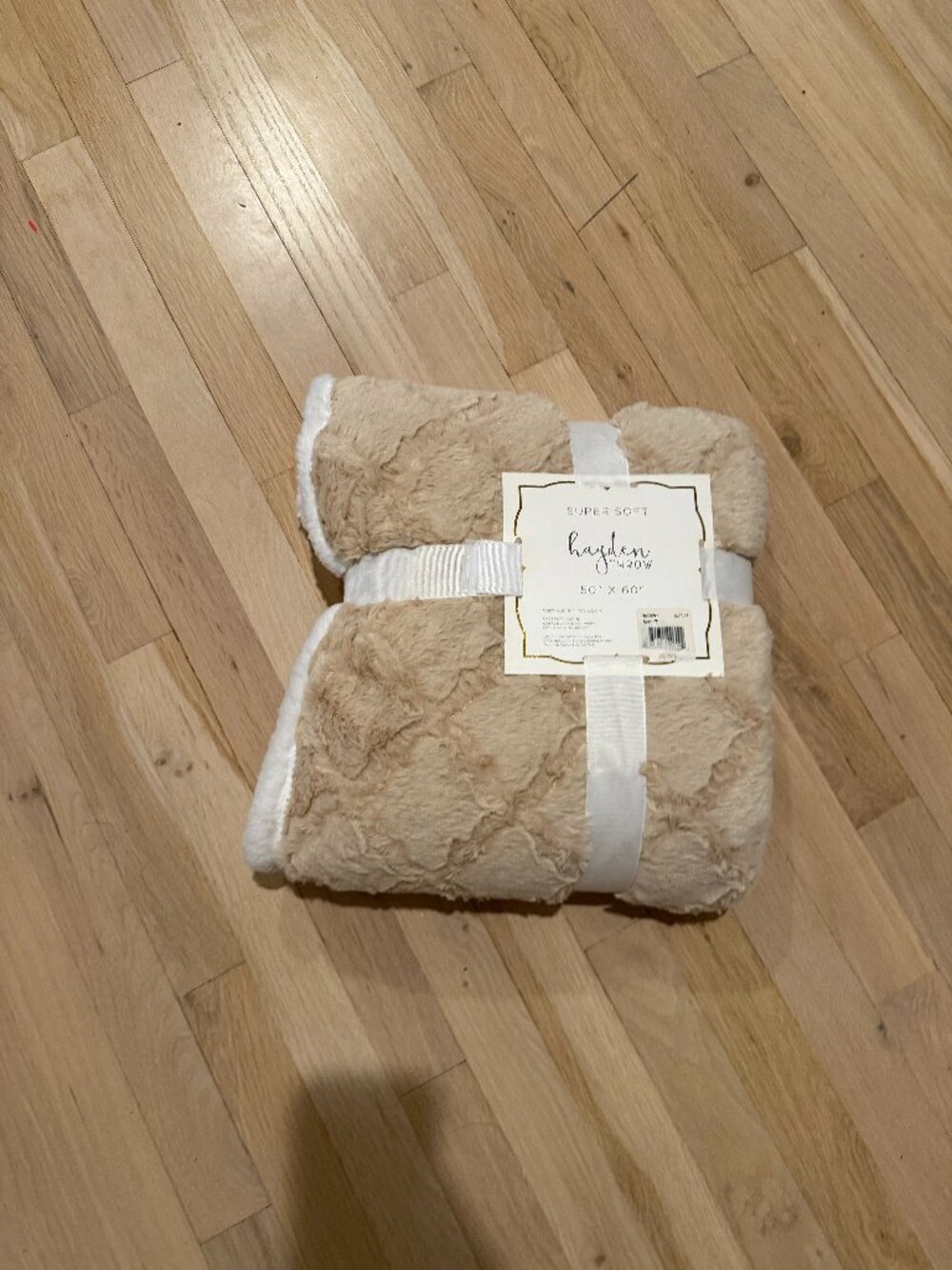 Hayden Fluffy Throw Blanket